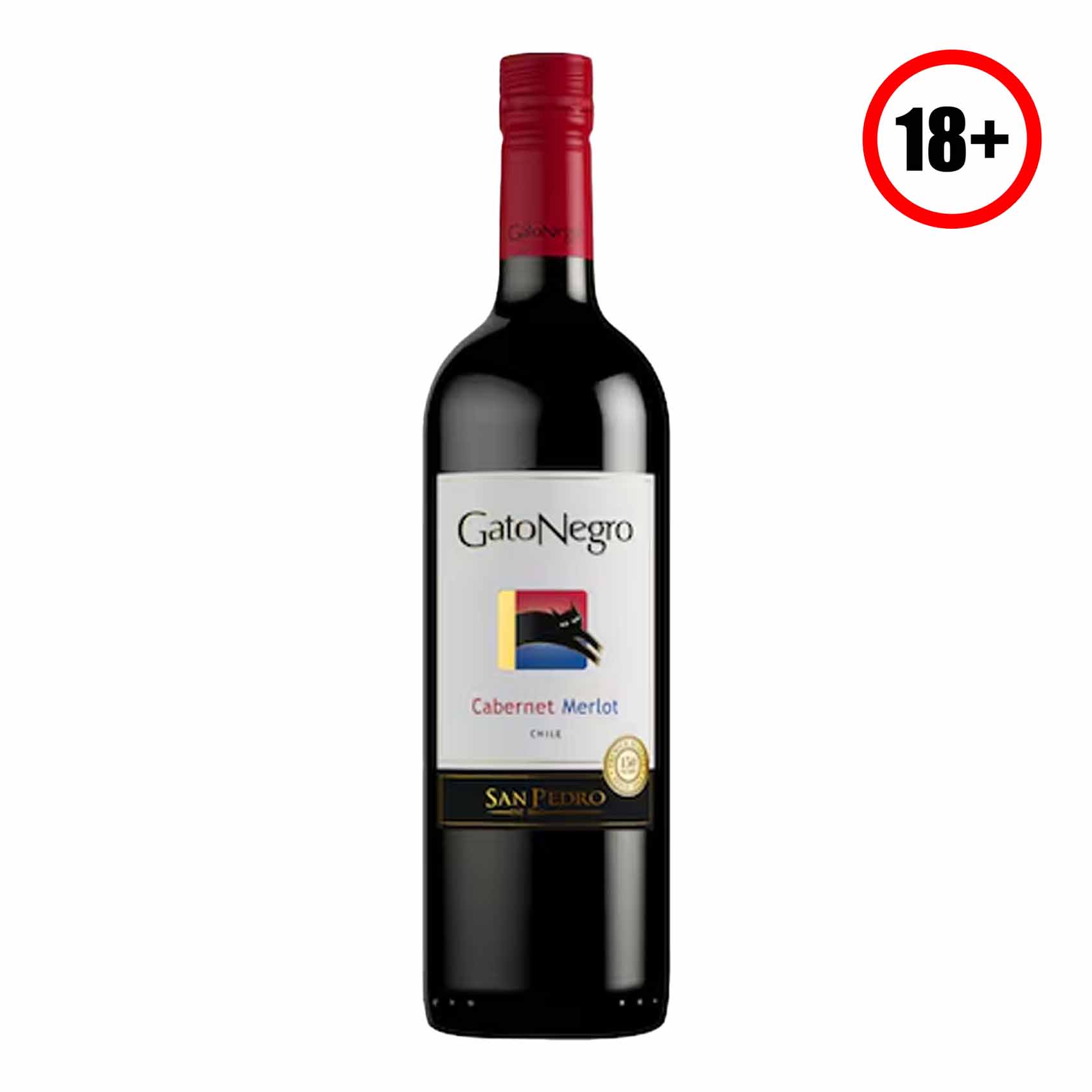 GATO NEGRO CAB SAUV MERLOT 750ML